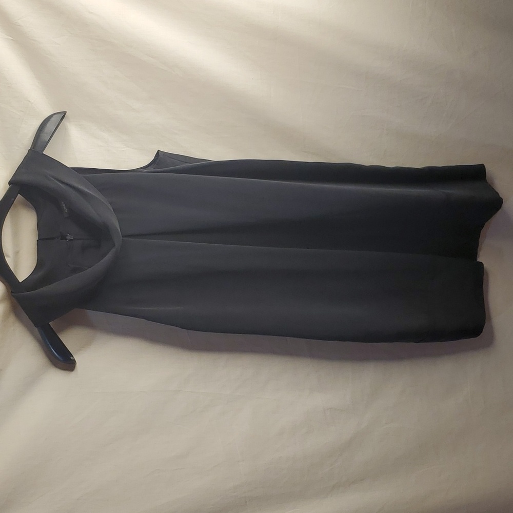 Adrienne Vittadini Silk Dress, Size 4, Black